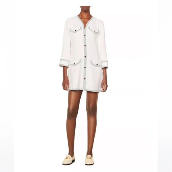 Sandro Keren Tweed Dress - Picture 1 of 4